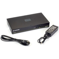 SS4P-SH-HDMI-U sicherer KVM Schalter mit NIAP 3.0 Zertifizierung, EDID Learning und Emulation und 4K HDMI von Black Box mit Kabeln