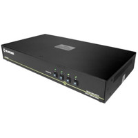 SS4P-SH-HDMI-U sicherer KVM Schalter mit NIAP 3.0 Zertifizierung, EDID Learning und Emulation und 4K HDMI von Black Box