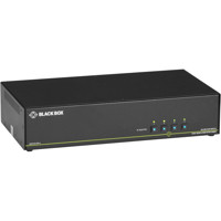 SS4P-DH-DP-U 4-Port Secure Dual-Head DisplayPort KVM Switch von Black Box