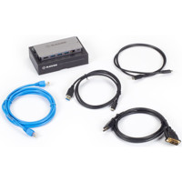 USBC2000-DVI-KIT USB-C Docking Station mit einem HDMI zu DVI Kabel von Black Box