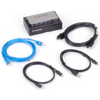 USBC2000-HDMI-KIT HDMI Bundle USB-C Docking Station mit 2 Meter HDMI Kabel von Black Box
