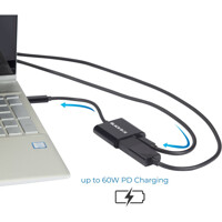 VA-USBC31-DP4KC Black Box USB-C zu DisplayPort Adapter für die Stromversorgung des USB-C Geräts