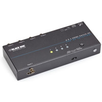 VSW-HDMI4X1-4K UHD HDMI Switch für den Einsatz von 4 HDMI Quellen mit einem Display von Black Box