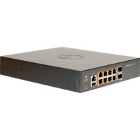 EX1010-P Managed cnMatrix Gigabit Ethernet PoE Layer 2 Switch mit 8x RJ45 und 2x SFP Ports von Cambium Networks Side