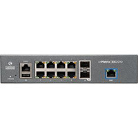 EX2010 cnMatrix Layer 3 Gigabit Ethernet Switch mit 8x RJ45 und 2x SFP Anschlüssen von Cambium Networks von vorne