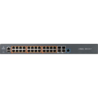 EX2028-P Managed Power over Ethernet cnMatrix Switch mit 24x GbE RJ45 und 4x 10 Gbps SFP+ Ports von Cambium Networks Front