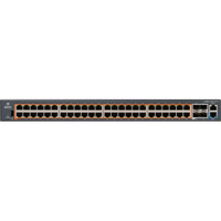 EX2052-P Managed Gigabit Ethernet PoE cnMatrix Switch mit 48x RJ45 PoE und 4x 10 Gbps SFP+ Ports von Cambium Networks Anschlüsse