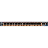 EX2052-P Managed Gigabit Ethernet PoE cnMatrix Switch mit 48x RJ45 PoE und 4x 10 Gbps SFP+ Ports von Cambium Networks Anschlüsse