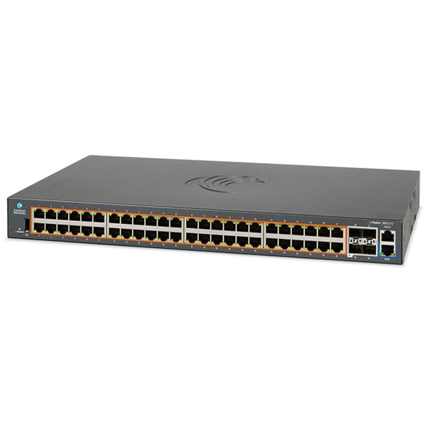 EX2052 Managed cnMatrix Netzwerk Switch mit 48x GbE RJ45 und 4x 10 Gbps SFP+ Glasfaser Ports von Cambium Networks