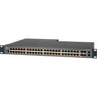 EX2052R-P cnMatrix Switch mit 48x RJ45 PoE Ports, 4x SFP+ Anschlüssen und einem Slot für ein CRPS Modul von Cambium Networks