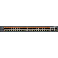 EX2052R-P cnMatrix Switch mit 48x RJ45 PoE Ports, 4x SFP+ Anschlüssen und einem Slot für ein CRPS Modul von Cambium Networks Front