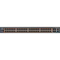 EX2052R-P cnMatrix Switch mit 48x RJ45 PoE Ports, 4x SFP+ Anschlüssen und einem Slot für ein CRPS Modul von Cambium Networks Front