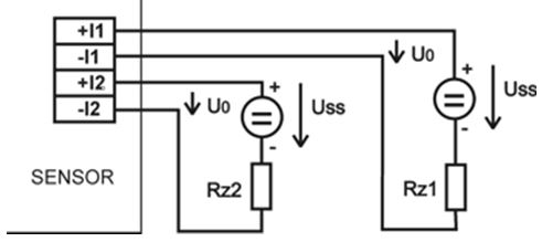 Verdrahtung des P3110E Temperatur- und Luftfeuchtesensors von Comet.