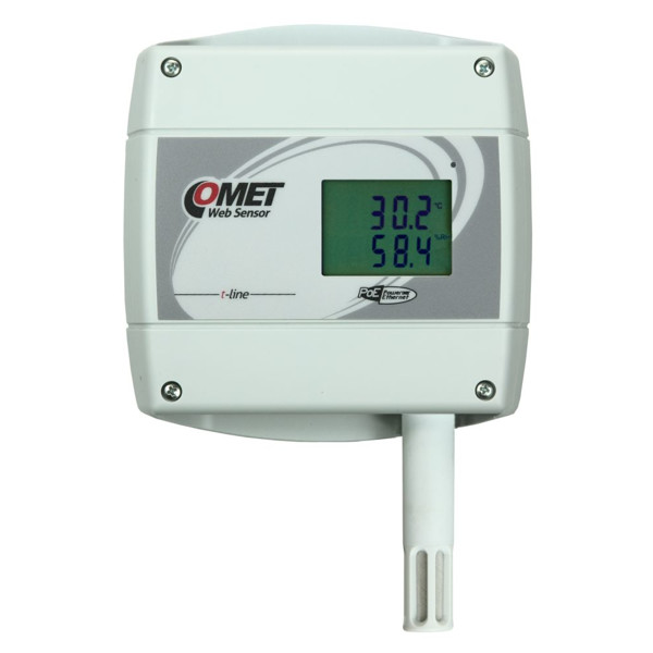 T3610 PoE Websensor mit Thermometer und Hygrometer von Comet System