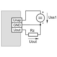 Beispiel zur Verdrahtung des T5240 CO2 Sensors von Comet System.