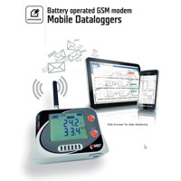 Batteriebetriebene GSM Datenlogger von Comet System