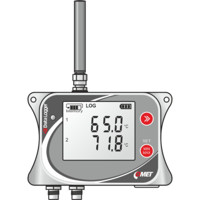 U0121G IoT 4G Datenlogger mit 2x Anschlüssen für externe Pt1000 Temperatursensoren von Comet System Darstellung