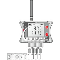 U7844G 4G LTE IoT 4-Kanal Datenlogger von Comet System Darstellung