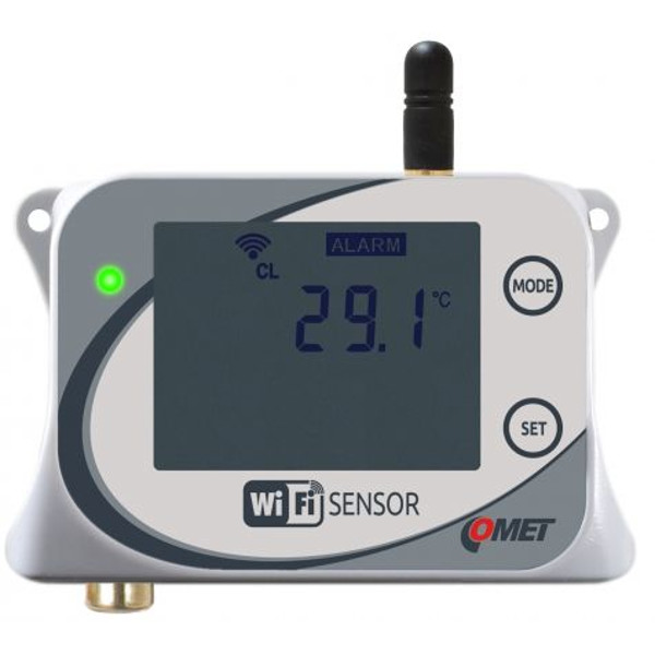 W0711 WiFi Temperatursensor mit einem Anschluss für einen externen Pt1000 Sensor von Comet System