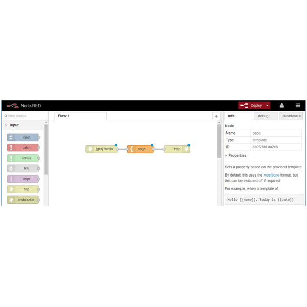 Node-RED KNX User Modul für das Hinzufügen von KNX Geräten und Netzknoten von Advantech B+B Smartworx