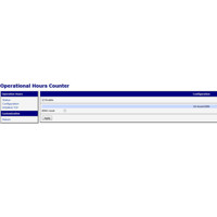 Konfigurationsteil des Operational Hours Counter Usermoduls von B+B SmartWorx (Conel).