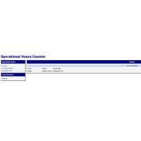 Statusübersicher des Operational Hours Counter Usermoduls von B+B SmartWorx (Conel).