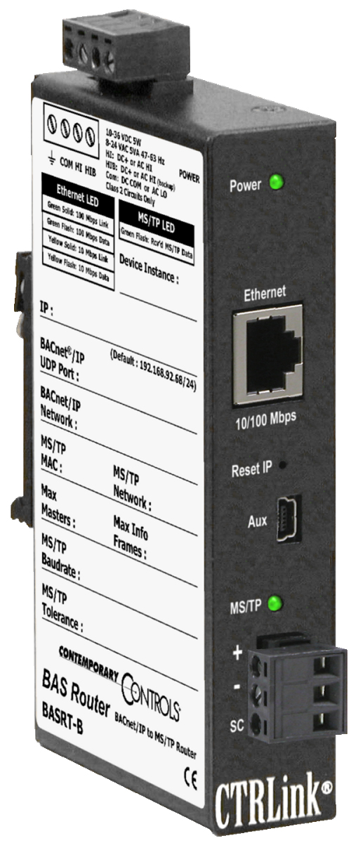 BASRT-B - BAS Router von CControls - BellEquip