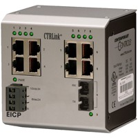 Der EICP9-100T-FC von Contemporary Controls ist ein Unmanaged Switch.