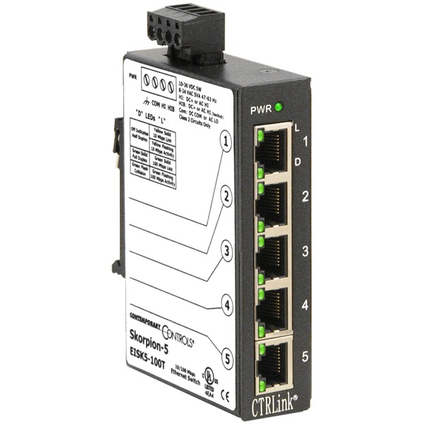 Der EISK5-100T von Contemporary Controls ist ein Diagnose Switch.