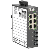 Der EISK8M-100T-FT von Contemporary Controls ist ein Managed Switch.