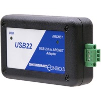 Der USB22-485 von Contemporary Controls ist ein USB zu ARCnet Adapter.