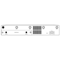 AnywhereUSB 8 Plus, AW08-G300, USB 3.1 Gen 1 USB Hub mit USB über IP, single Ethernet, single SFP und 8 Ports von Digi Zeichnung von hinten