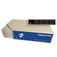 Edgeport/8 von Digi ist ein serieller Adapter mit 8 DB-9 Ports auf USB.