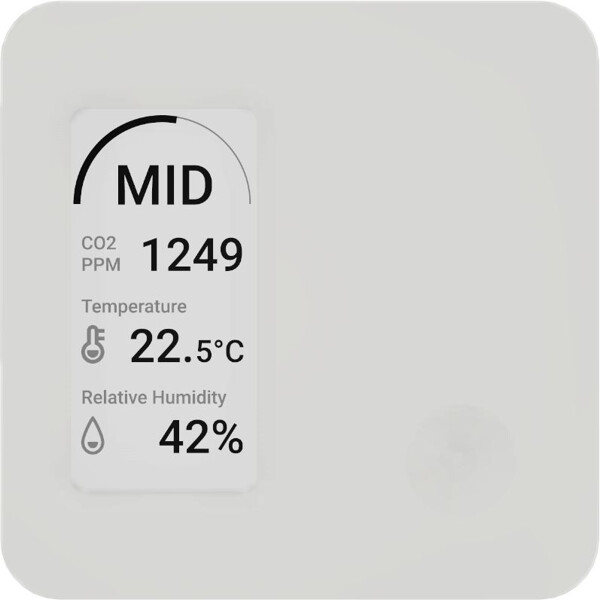 EIAQd10 Elsys Indoor LoRaWAN CO2 Sensor mit e-Paper Display