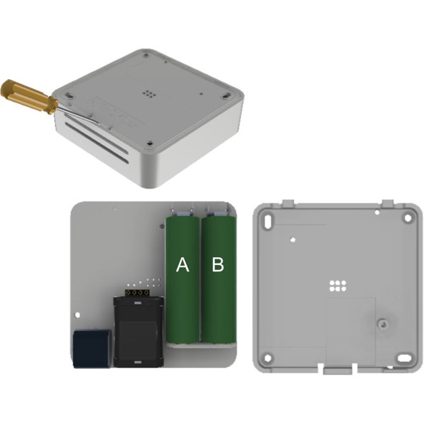 Sensor Mit Display ETHd10 Elsys LoRaWAN Sensor mit einem e-Paper Display - BellEquip