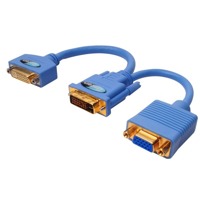 ADA-DVI-2-DVIVGA von Gefen ist ein DVI auf DVI & VGA Adapter und Splitter.