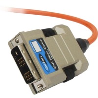 Stecker des CAB-DVIFO-XXMM DVI-D Glasfaser Kabels von Gefen.