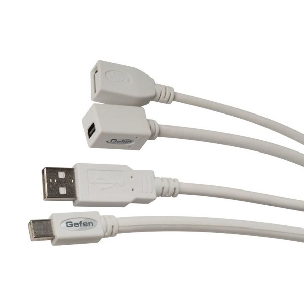 CAB-MDPUSBN-15MF Mini DisplayPort und USB Kabel von Gefen mit 5m Länge.