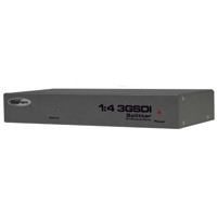 EXT-3GSDI-144 3GSDI Splitter und Verstärker von Gefenmit 1 Eingang auf 4 Ausgänge.