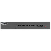 Vorderseite des EXT-3GSDI-144 1 zu 4 3GSDI Splitters und Verstärkers von Gefen.