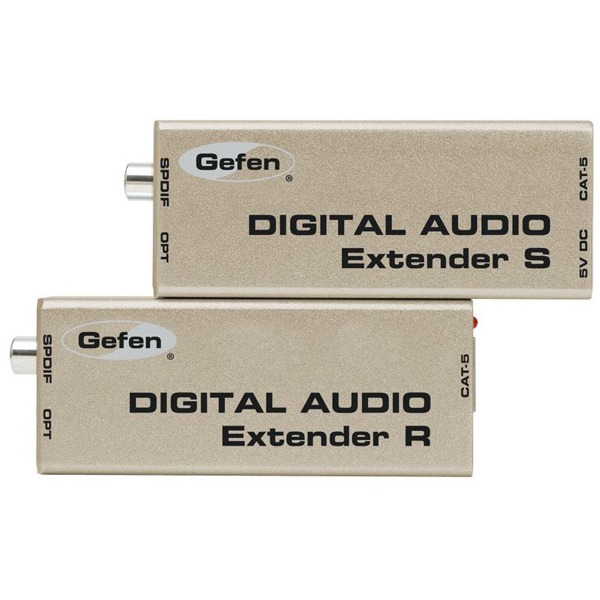 EXT-DIGAUD-141 Digital Audio Extender über Kat. 5e auf 100m von Gefen.