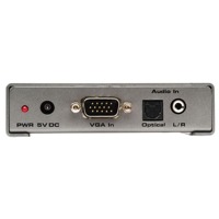 VGA & Audio Eingang des EXT-VGAAUD-2-HDMIS HDMI Scalers von Gefen.