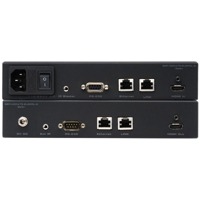 Rückseite mit Anschlüssen des GEF-HDCAT5-ELRPOL HDMI Extenders von Gefen.