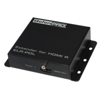 Empfänger für einen der 4 Extender des GEF-HDFST-848-4ELR Matrix Switches von Gefen.