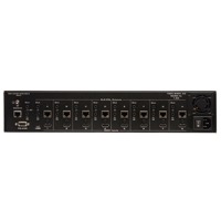 Rückseite mit Ausgängen des GEF-HDFST-848-8ELR HDMI Matrix-Switches von Gefen.