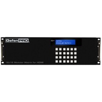 GEF-HDFST-MOD-16416-HDELR von Gefen ist ein modularer HDMI Matrix-Switch.