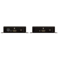 HDMI Anschlüsse des GTB-HDBT-POL-BLK HDMI Extenders von Gefen.