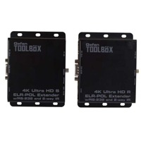 GTB-UHD2IRS-ELRPOL-BLK UHD HDMI, Infrarot und RS-232 Extender von Gefen.