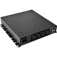 R&uuml;ckseite der Expert Power Control 8290-1 9-fach schaltbare AC/DC PDU von Gude