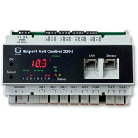 Expert Net Control 2304-1 Remote I/O Fernwirksystem mit 8x Relaisausgängen und 8x Signaleingängen von Gude Front
